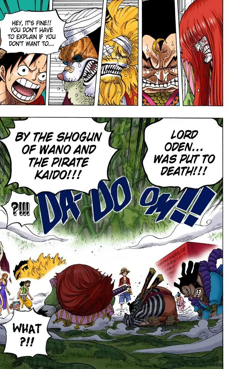 One Piece Digital Colored Chapter 818 image 13